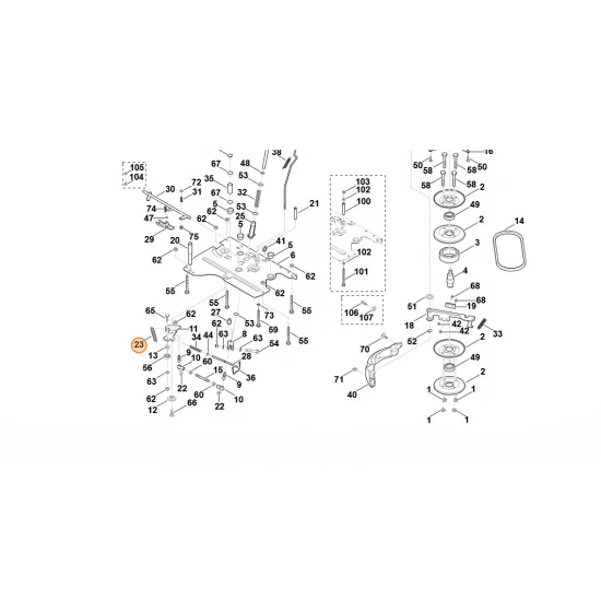 STIHL  Sprężyna naciągowa 6170 162 7900